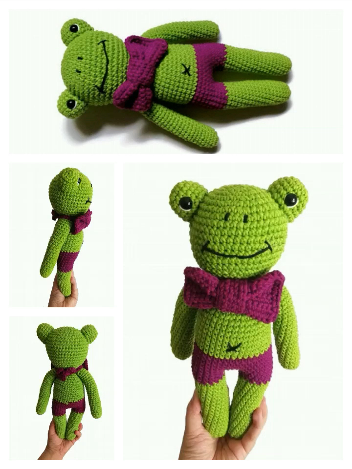 Amigurumi Sweater Frog Free Pattern - Always Free Amigurumi