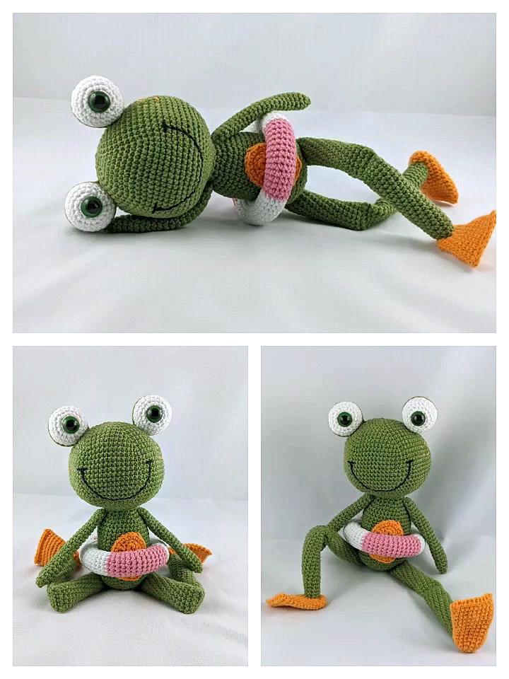 frog sweater crochet