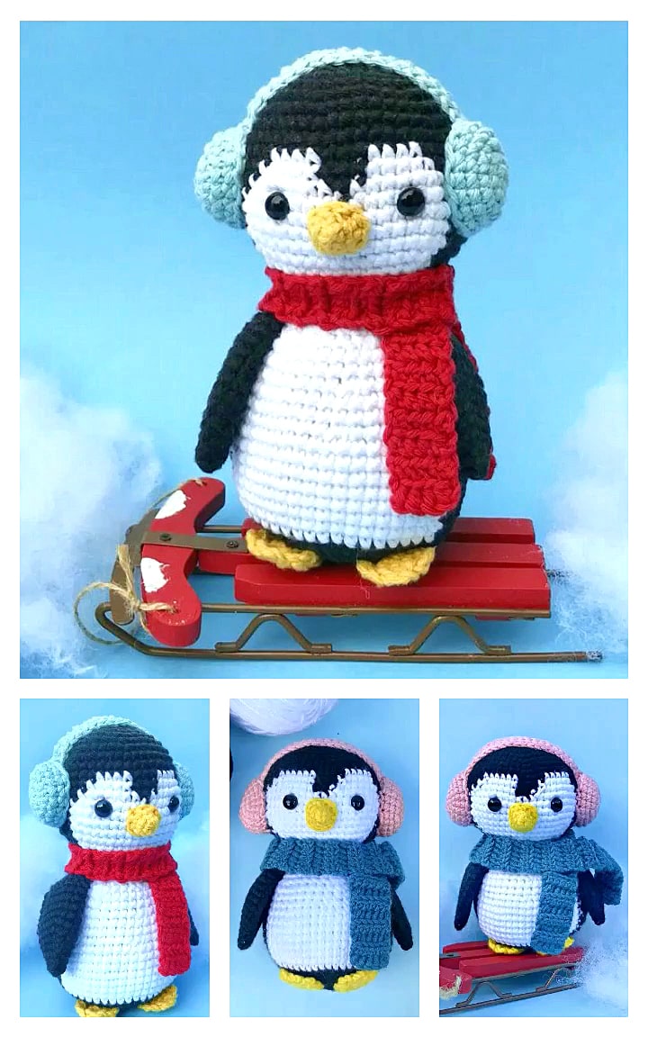 Amigurumi Christmas Penguin Crochet Free Pattern Always Free Amigurumi