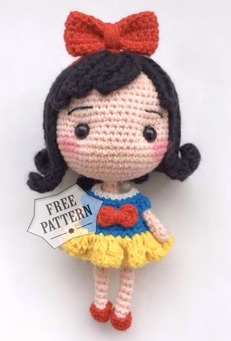Amigurumi Disney Princess Free Pattern - Always Free Amigurumi