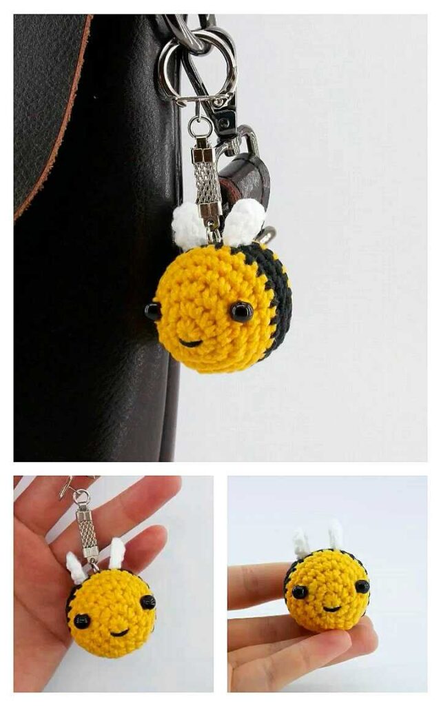 Crochet Pattern Dog Key Ring/ Bag Pendant