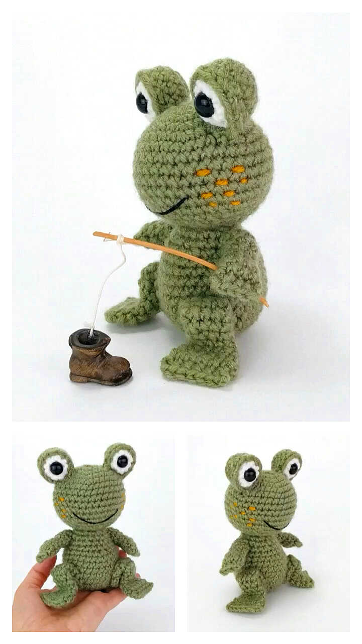 Amigurumi Frog Free Crochet Pattern - Amigurumi