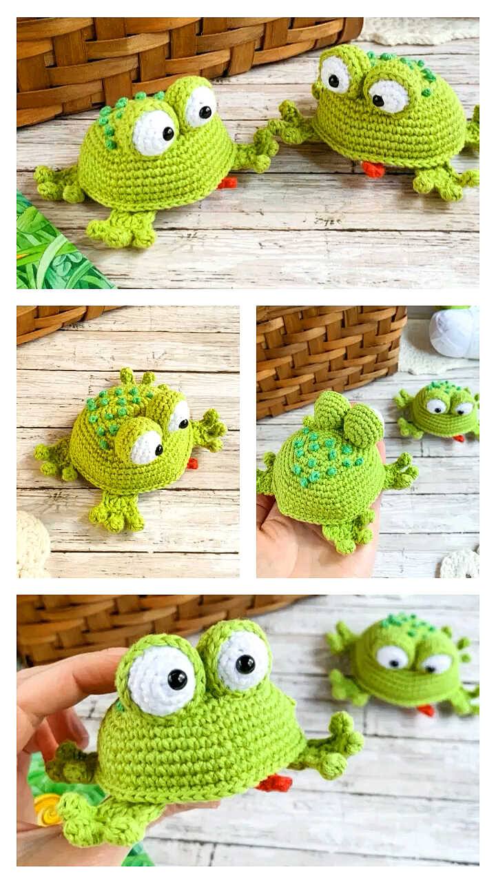 Amigurumi Frog Free Crochet Pattern - Amigurumi