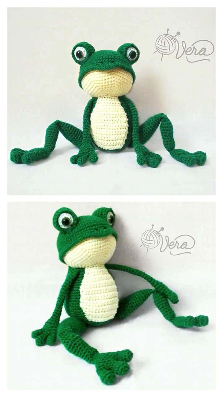 Amigurumi Frog Free Crochet Pattern - Always Free Amigurumi